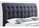 6ft Super King Hamilton Linen Fabric Upholstered Bed Frame. Dark Grey 2
